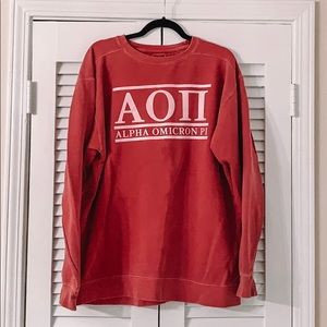 AOII Comfort Colors sweatshirt